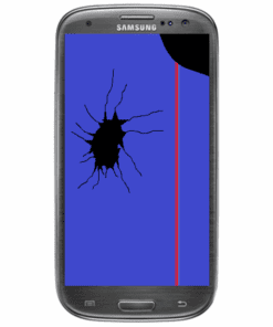 Samsung Galaxy S3 Display Digitizer LCD Reparatur Austausch Grau