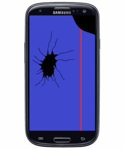 Samsung Galaxy S3 Display Digitizer LCD Reparatur Austausch Schwarz