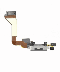 iPhone 4 Ersatz Dock Connector Flex Kabeleinheit mit Mic Schwarz