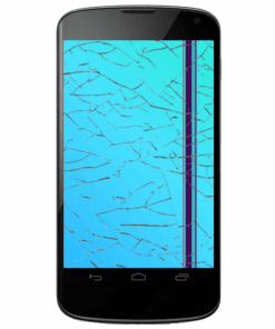 Nexus 4 Display Reparatur Austausch Schwarz