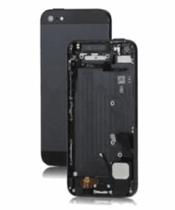 iPhone 5 Backcover Schwarz inkl. Kleinteile Schwarz