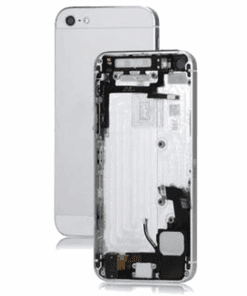 iPhone 5 Backcover Schwarz inkl. Kleinteile Weiss