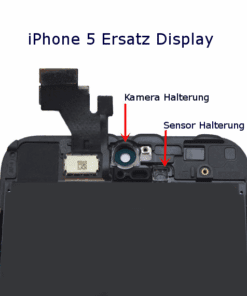 Alternative view of iPhone 5 Ersatz Display LCD Touch Schwarz