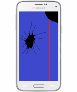 Galaxy S5 mini Display Digitizer LCD Reparatur Austausch Weiss