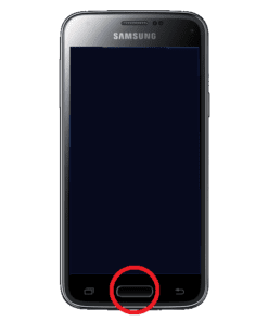 Samsung Galaxy S5 mini Home Button Schwarz Reparatur Austausch