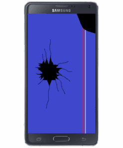 Galaxy Note 4 Display Digitizer LCD Reparatur Austausch Schwarz