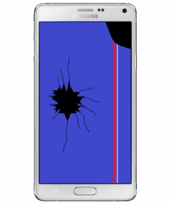 Galaxy Note 4 Display Digitizer LCD Reparatur Austausch Weiss