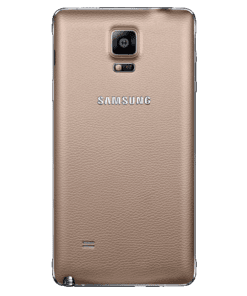 Samsung Note 4 Gold Backcover Austausch Reparatur