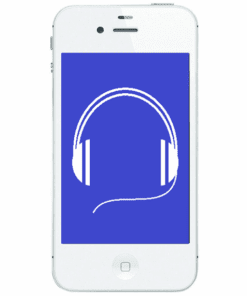 iPhone 4S Kopfhörer Buchse Reparatur Austausch Weiss
