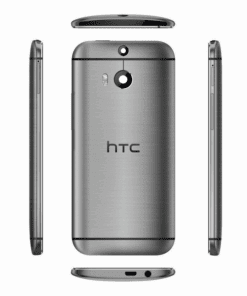 Backcover Grau Akkudeckel Rückschale Cover m. Kamera Linse Ersatzteil HTC One M8