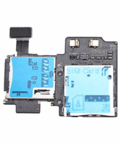 Samsung Galaxy S4 i9505 Sim Connector + Memory Card Holder Einheit