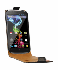 Archos Platinium 53 Leder schutz Etui Schwarz