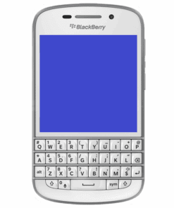 Blackberry Q10 Display Reparatur Austausch Weiss