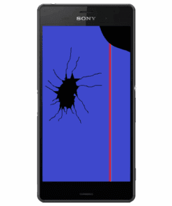 Sony Xperia Z3 Display Digitizer LCD Reparatur Austausch Schwarz