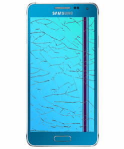 Galaxy Alpha Display Reparatur Austausch Blau