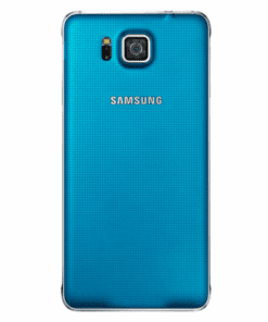 Samsung Galaxy Alpha Ersatzteil Backcover Blau