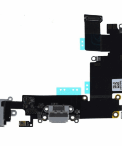 iPhone 6 Plus Audio Flex / Lightning Dock Connector Flex + Mikrofon (OEM) - Weiss