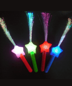 LED Leuchtwedel multicolor Stern 1 Stk.