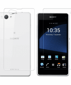 Alternative view of Sony Z1 Explosion Tempered Display & Backcover Schutzglas H9