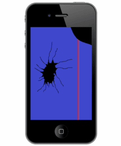 iPhone 4 Display Digitizer LCD Reparatur Austausch Schwarz