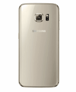 Samsung Galaxy S6 Edge Backcover Akku Cover Grün Gold (Gold Platinum)