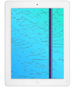 iPad 4 Display mit LCD Reparatur Austausch Weiss