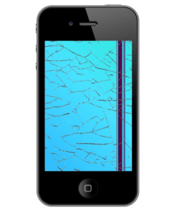 iPhone 4S Display Digitizer LCD Reparatur Austausch Schwarz