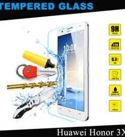Alternative view of Huawei Honor 3X G750 Explosion Tempered Display Schutzglas H9