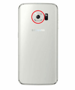 Samsung Galaxy S6 Edge Kamera Linse Weiss (White Pearl) Reparatur