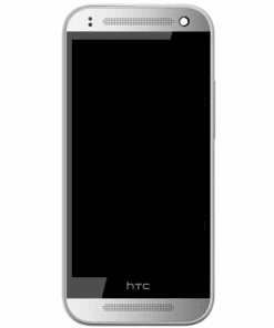 HTC One Mini 2 Ersatz Display mit Rahmen Silber