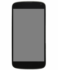 LG Google Nexus 4 Ersatz Display Digitizer LCD mit Rahmen Schwarz