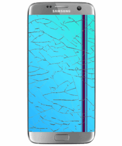 Samsung Galaxy S7 Edge Display Reparatur Austausch Silber