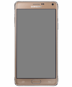 Galaxy Note 4 Ersatzteil Display Touchscreen und LCD Gold