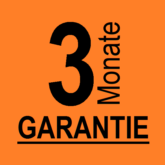 3 Monate Garantie