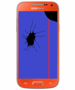 Galaxy S4 mini Display Digitizer LCD Reparatur Austausch Orange