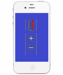 iPhone 4 Mute Stumm, Volume, Laut Leise Reparatur Austausch Weiss