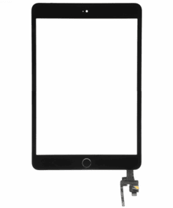 iPad Mini 3 Ersatzt Digitizer Glas mit Home Button und IC Chip Schwarz