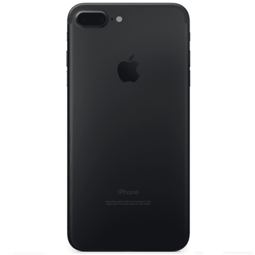 iPhone 7 Plus Backcover Rrückseite Rahmen Reparatur Austasch Schwarz matt