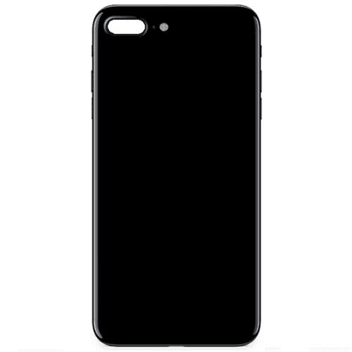 iPhone 7 Plus Ersatz Backcover Rrückseite Rahmen Schwarz