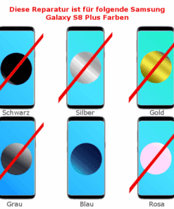 Alternative view of Samsung Galaxy S8 Plus Backcover Reparatur Blau