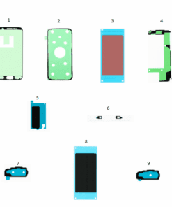 Samsung Galaxy S7 Ersatz Komplett Adhesive Kleber Set