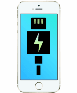 iPhone SE USB Ladebuchse Reparatur Austausch Weiss