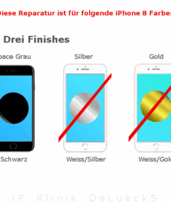 Alternative view of iPhone 8 Lautsprecher Reparatur Austausch Weiss
