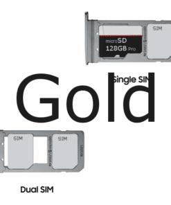 Samsung Galaxy S7 Ersatz Sim und SD Tray Holder Gold