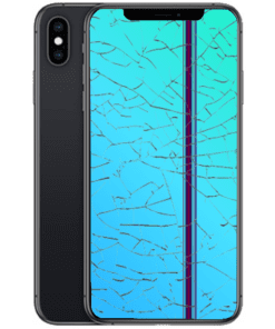 iPhone XS Max Display + Backcover Reparatur Schwarz