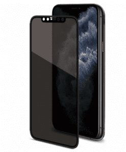 iPhone XS Max & 11 Pro Max Schutzglas H9+3D mit Sichtschutz