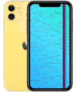 iPhone 11 Display + Backcover Reparatur Austausch Gelb