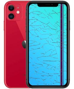 iPhone 11 Display + Backcover Reparatur Austausch Rot