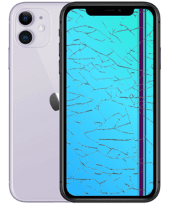 iPhone 11 Display + Backcover Reparatur Austausch Violett