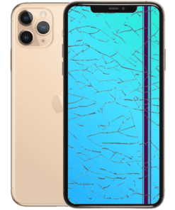 iPhone 11 Pro Max Display + Backcover Reparatur Gold